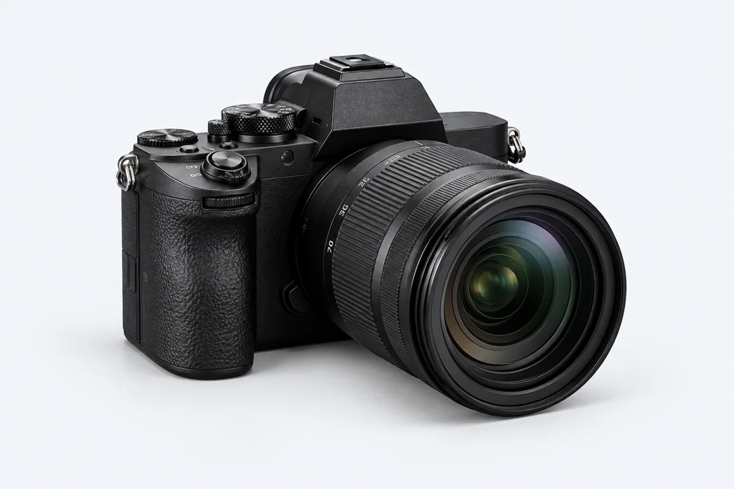 Illustration of digital cameras